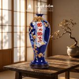  Mai Bình Tích Lộc Đắp Nổi 3D Gốm Sứ Bát Tràng Cao Cấp – Bình Phong Thủy Tài Lộc, Trang Trí Phòng Khách, Quà Tặng Tân Gia 