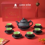  [ƯU ĐÃI TẾT 2026] Bộ ấm chén đất nung 14 món (TH) 