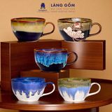  Cốc cappuccino men hỏa biến 200ml, 250ml, 300ml 