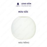 Bình hoa men mát dáng quả bóng 