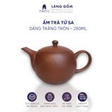  Ấm đất mộc nguyên khoáng cao cấp dáng Trăng Tròn 