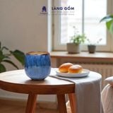  Cốc uống trà dáng khum men hoả biến dung tich 170ml 