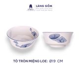  Bộ bàn ăn men làm Duyên dáng Việt Nam - Họa tiết vẽ nón lá 