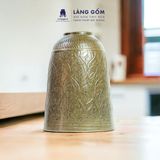  Bình hoa men hoả biến dáng chuông (TH) 