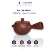  Ấm đất mộc nguyên khoáng cao cấp Tay Ngang (Hướng Tâm) 