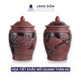  Hũ đựng gạo Liên Ngư Phú Quý 