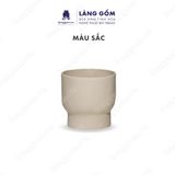  Cốc giữ nhiệt dáng trụ chân cao men mát dung tích 200ml 