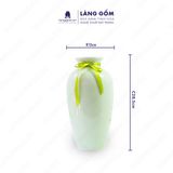  Bình hoa men ngọc dáng phích long 