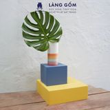  Bình hoa men mát 7 màu 