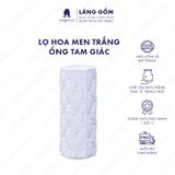  Bình hoa men trắng nhiều kiểu dáng (TH) 