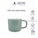  Cốc giả nặn bóng men mờ dung tích 280ml 