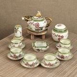  Bộ ấm chén uống trà dáng trâu 