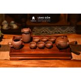  Ấm đất mộc nguyên khoáng cao cấp Tay Ngang (Hướng Tâm) 