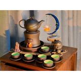  Bộ bếp đun đất nung - đun nước, pha trà tiện lợi, chịu nhiệt tốt 