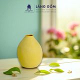  Bình hoa men mát dáng miệng túm 