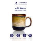  Cốc quai C men hỏa biến, dung tích 250ml 