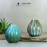  Bình hoa men hỏa biến dáng búp sen 