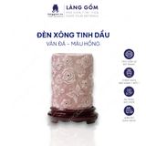  Đèn xông tinh dầu vân đá - Gốm sứ Bát Tràng cao cấp 