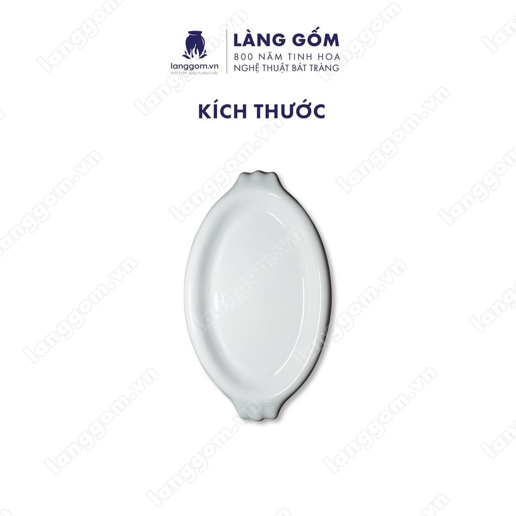  Bếp cồn sứ trắng hình cá đun nóng thức ăn bằng cồn nến 