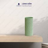  Bình hoa men mát đắp nổi nhiều màu (TH) 