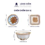  Bộ bàn ăn hoả biến 14 món - Màu thạch nhũ 