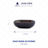  Khay đựng xà phòng thân thiện với môi trường bằng Gốm sứ 