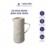  Bình gốm men mát có quai đựng nước rót sữa 