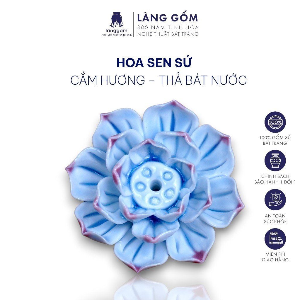  Hoa Sen thả bát Minh Đường tụ thủy 