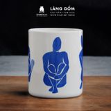  Lọ hoa men mát vẽ tay nhiều họa tiết 