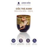  Cốc trà xanh không quai men hỏa biến dung tích 180ml 
