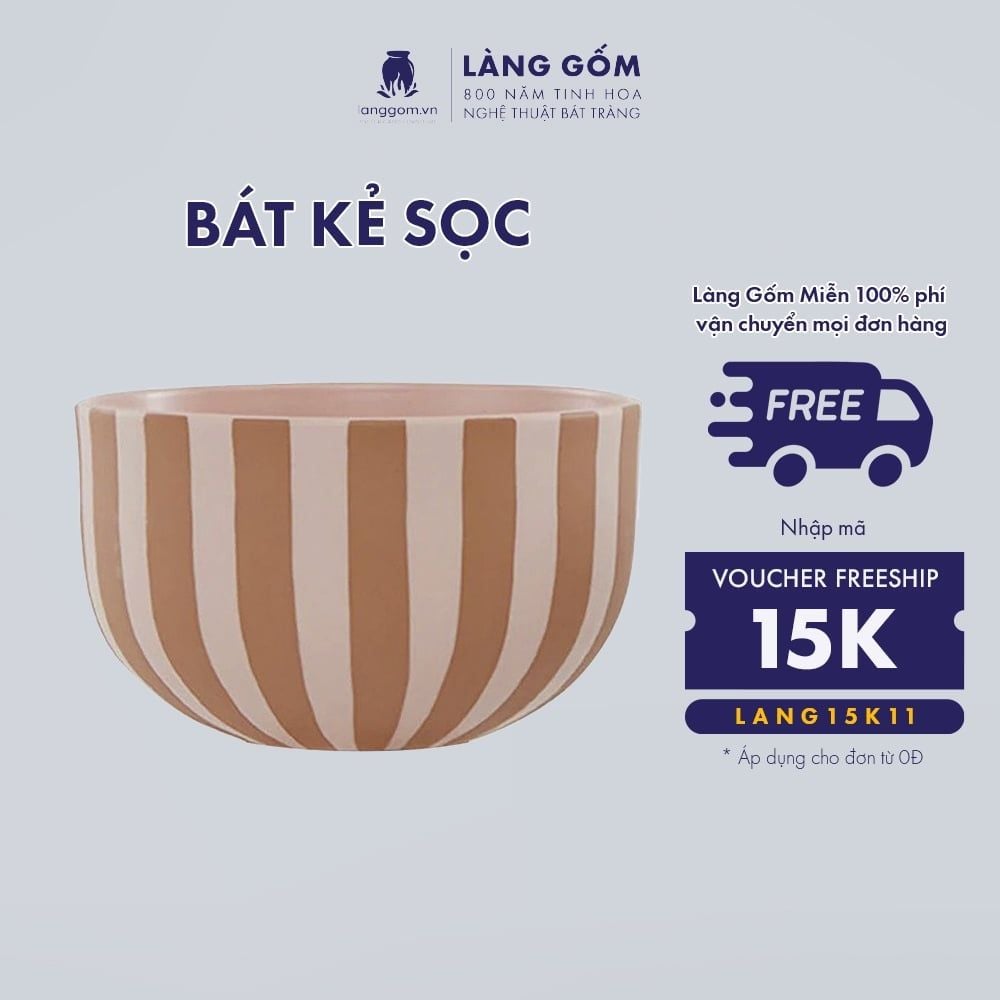  Bát tô gốm sứ men mờ thố nhỏ lòng trắng, phong cách Châu Âu, dáng basic 