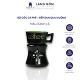  Cốc đun cafe gốm sứ 