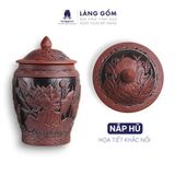  Hũ đựng gạo Liên Ngư Phú Quý 