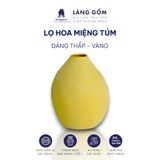  Bình hoa men mát dáng miệng túm 