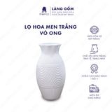  Bình hoa men trắng nhiều kiểu dáng (TH) 