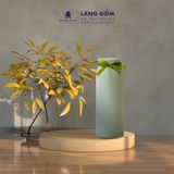  Bình hoa men ngọc dáng phích nước 