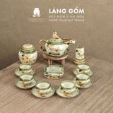  Bộ ấm chén uống trà dáng trâu 