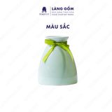  Bình hoa men ngọc dáng chân váy 