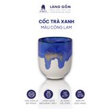  Cốc trà xanh không quai men hỏa biến dung tích 180ml 