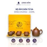  Ấm đất mộc nguyên khoáng cao cấp dáng Quả Chuông 