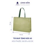  Túi vải không dệt túi tote đựng bộ ấm trà 
