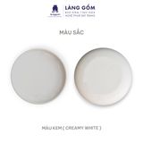  Đĩa Mohem dáng tròn men mát, nhiều màu pastel 