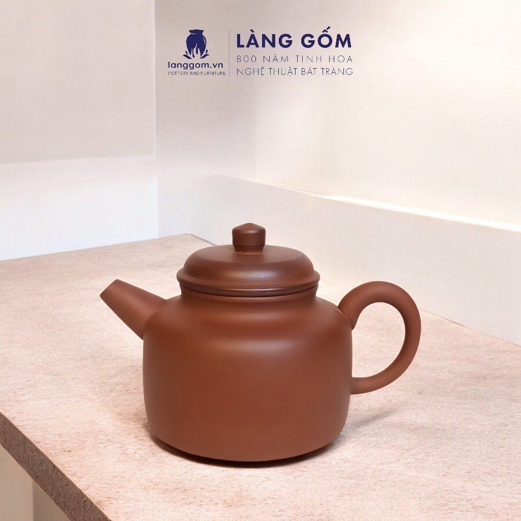  Ấm đất mộc nguyên khoáng cao cấp dáng Nối Đất 