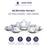  Bộ ấm chén dáng Phú Quý (TH) 