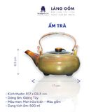  Bộ ấm chén men hỏa biến Giang Tây 