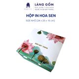  Hộp đựng bộ ấm trà, lọ hoa và cốc tách 