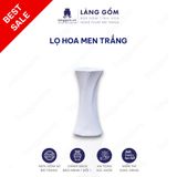  Bình hoa men trắng nhiều kiểu dáng (TH) 
