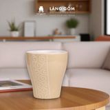  Cốc vẽ gại họa tiết xoắn 