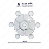  Bộ bàn ăn mix set men rêu - Gốm sứ Bát Tràng - Làng Gốm 