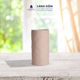  Bình hoa men mát hoạ tiết giả nặn 